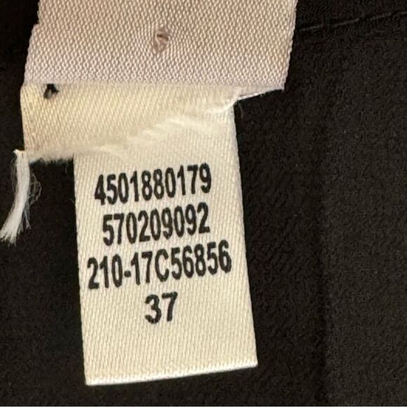 Chicos V-neck embroidered tunic black tassels size XL/16 - Picture 9 of 10